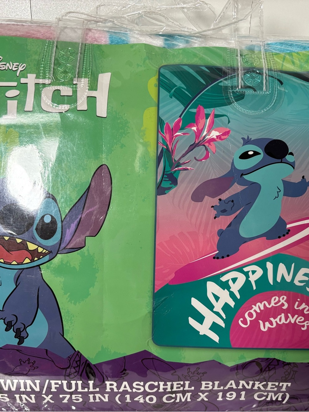 Stitch twin/full blanket